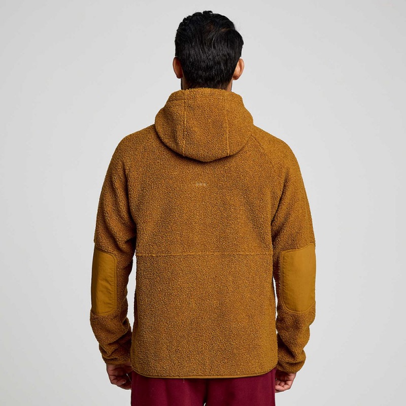 Saucony Recovery Sherpa Pullover Bronze | 129860-YCL