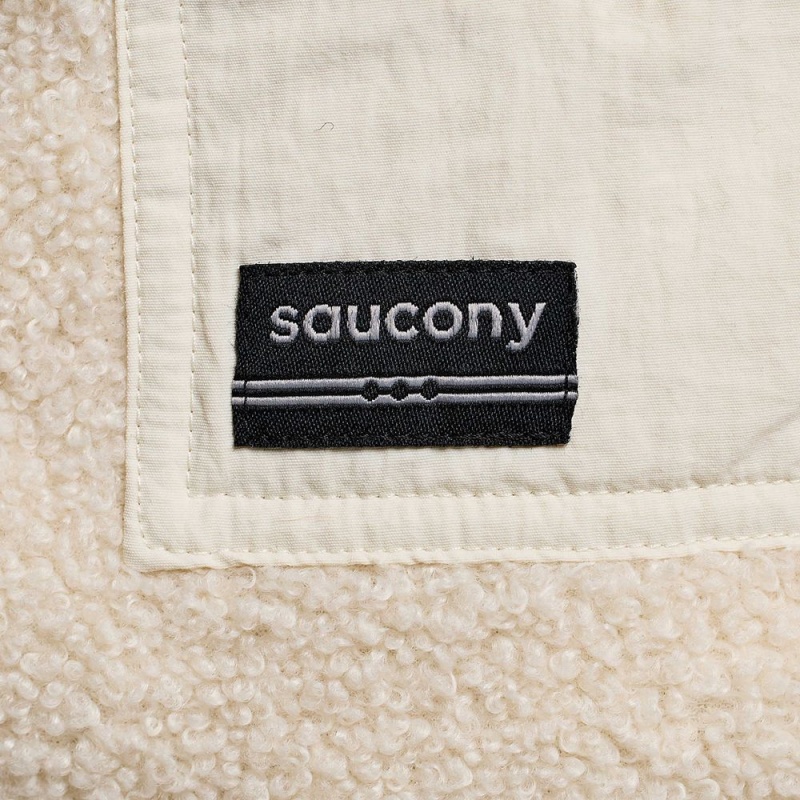 Saucony Recovery Sherpa Pullover Linen | 362904-XRC