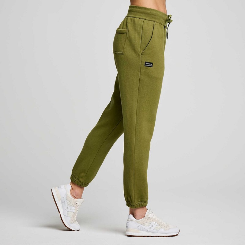 Saucony Recovery Sweatpant Glade Graphic | 826450-GBK