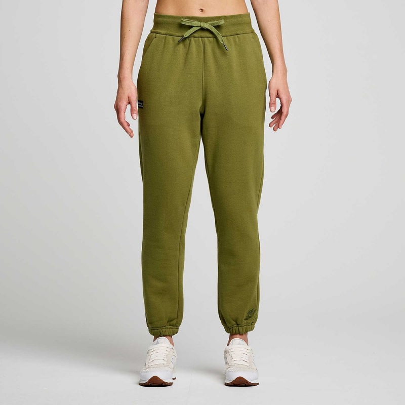 Saucony Recovery Sweatpant Glade Graphic | 826450-GBK