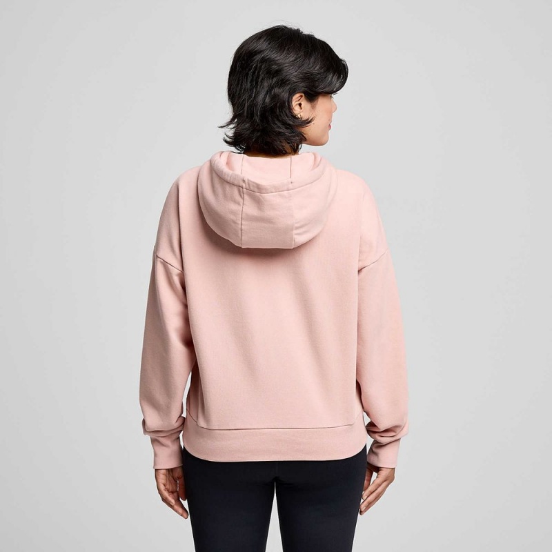 Saucony Recovery Zip Hoody Lotus | 728930-FHZ