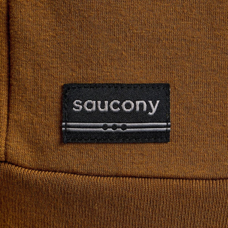 Saucony Recovery Zip Tunic Bronze Graphic | 024391-YML