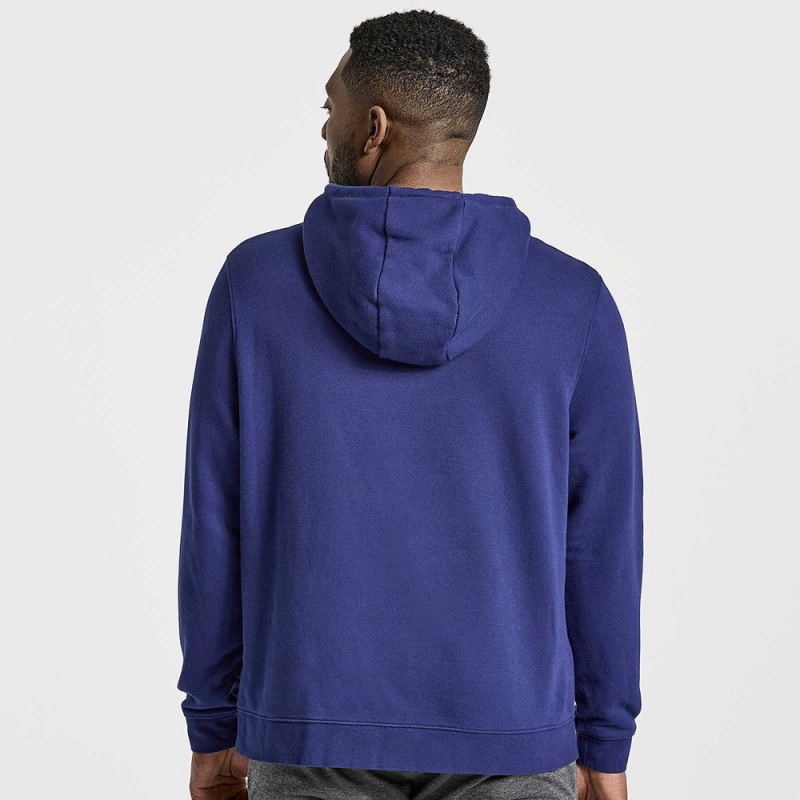 Saucony Rested Hoodie Sodalite | 892035-ZQB