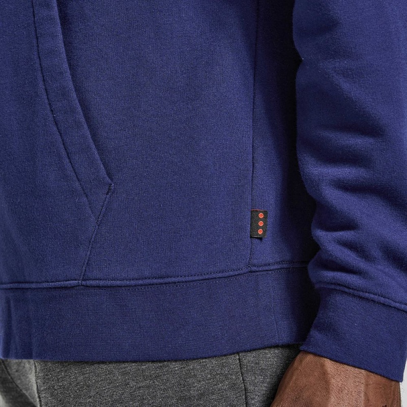 Saucony Rested Hoodie Sodalite | 892035-ZQB