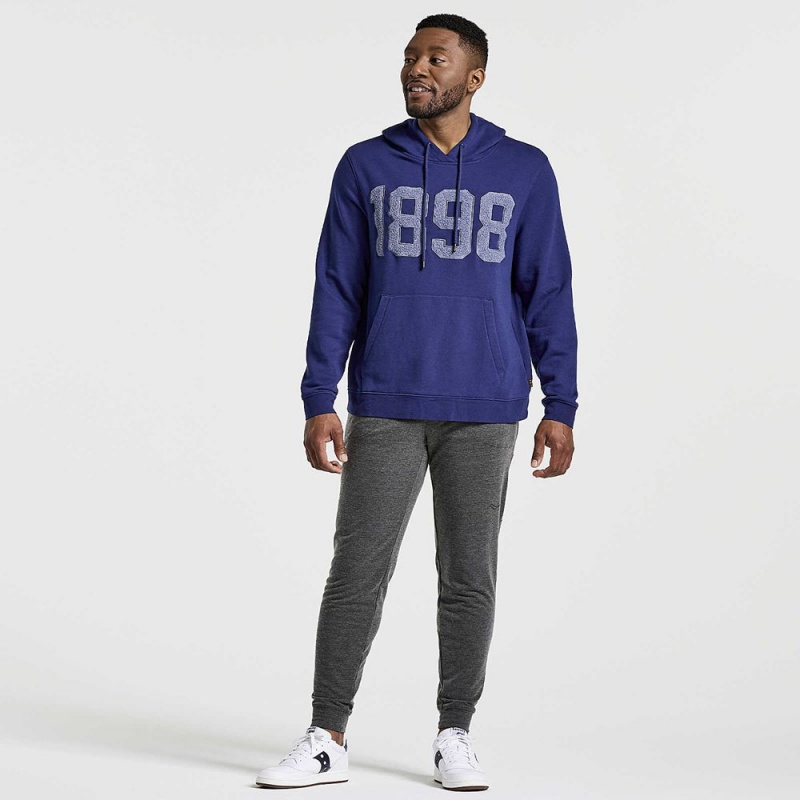 Saucony Rested Hoodie Sodalite | 892035-ZQB