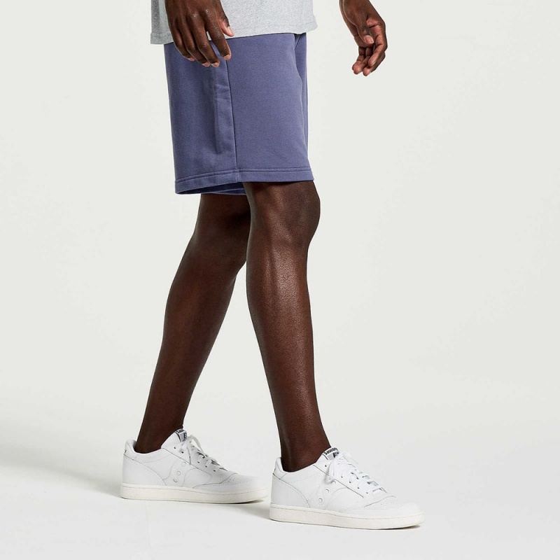 Saucony Rested Sweat Short Horizon Heather Graphic | 591634-DME