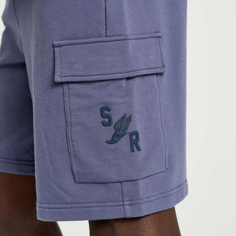 Saucony Rested Sweat Short Horizon Heather Graphic | 591634-DME