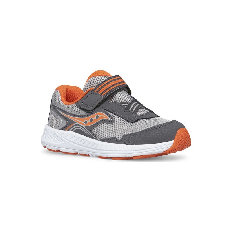 Saucony Ride 10 Jr. Sneaker Grey/Orange | 379604-BGE