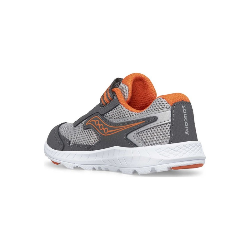 Saucony Ride 10 Jr. Sneaker Grey/Orange | 379604-BGE