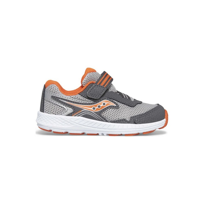 Saucony Ride 10 Jr. Sneaker Grey/Orange | 379604-BGE