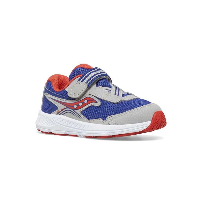 Saucony Ride 10 Jr. Sneaker Navy/Red | 789315-QZB