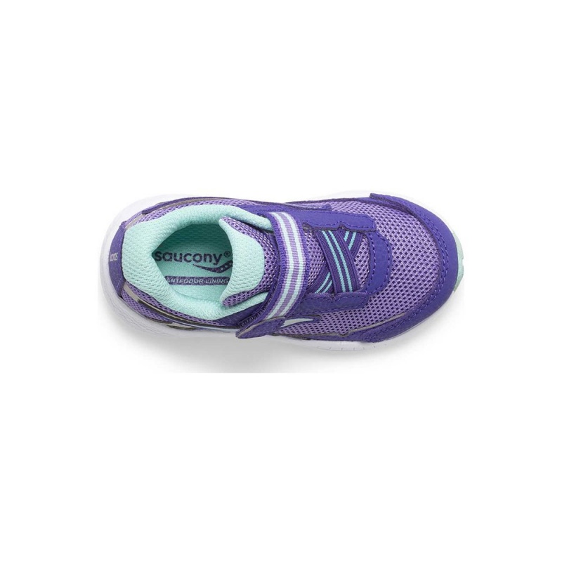 Saucony Ride 10 Jr. Sneaker Purple | 102693-ZGR