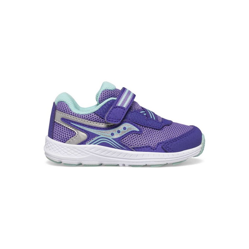 Saucony Ride 10 Jr. Sneaker Purple | 102693-ZGR