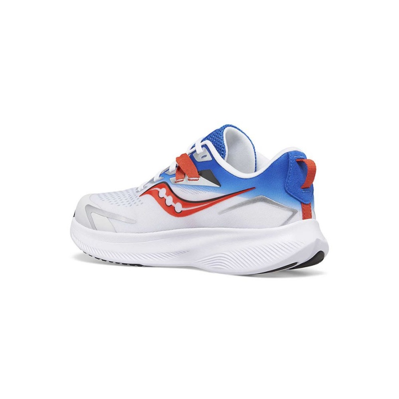 Saucony Ride 15 Sneaker Grey/Blue/Red | 718609-CJU