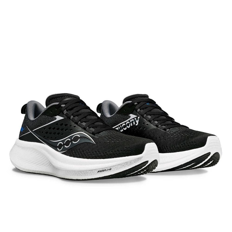 Saucony Ride 17 Black/White | 231076-IAY