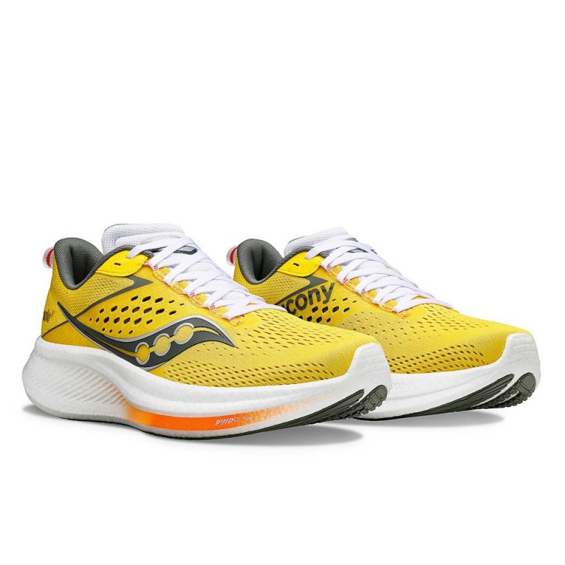 Saucony Ride 17 Canary/Bough | 921506-CGJ