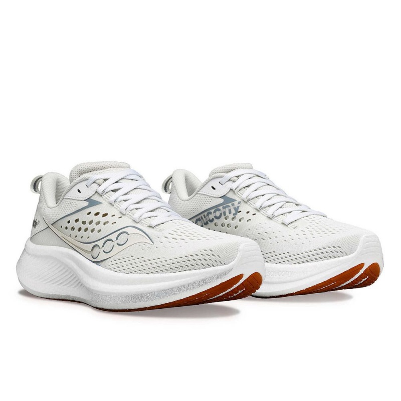 Saucony Ride 17 Pearl/Gum | 735460-JUZ