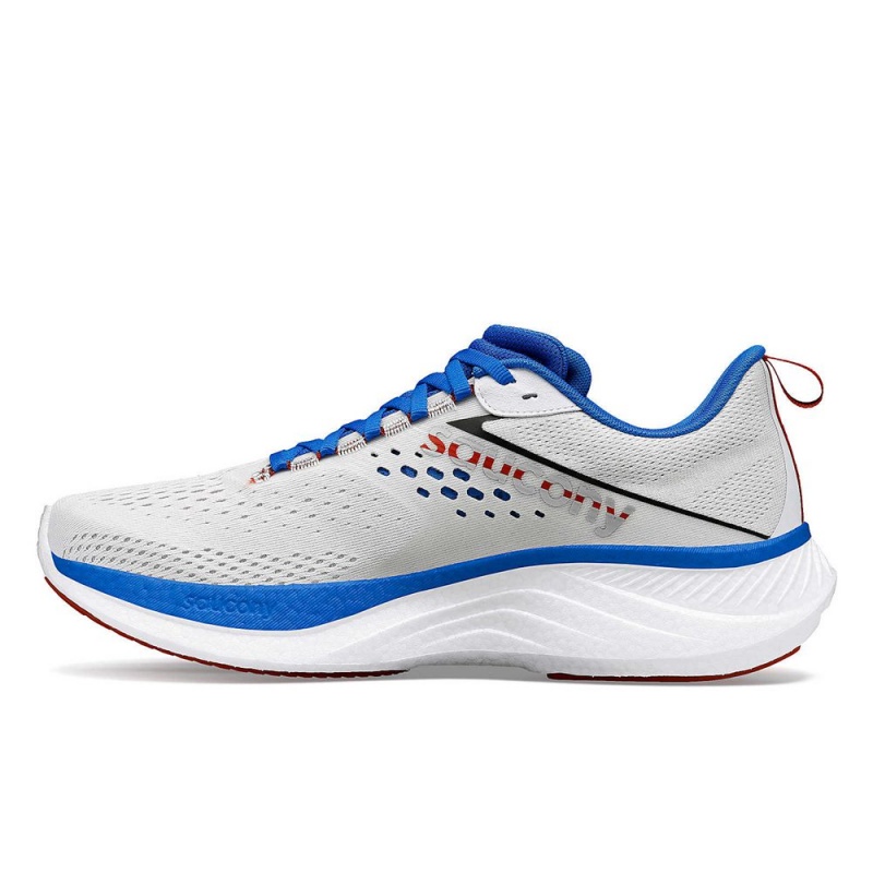 Saucony Ride 17 White/Cobalt | 895734-CEY