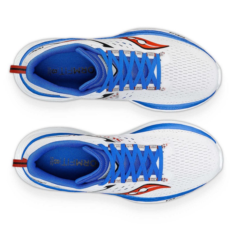 Saucony Ride 17 White/Cobalt | 895734-CEY