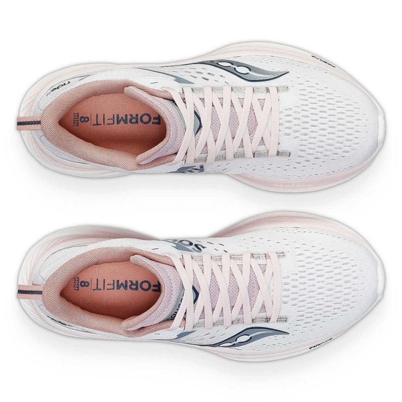 Saucony Ride 17 White/Lotus | 406281-BYL