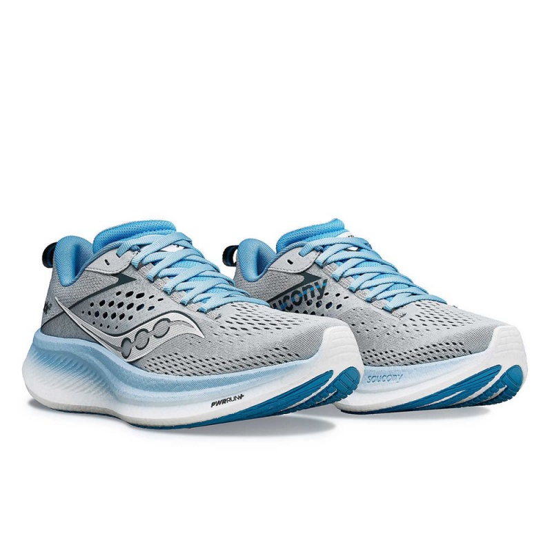 Saucony Ride 17 Wide Cloud/Breeze | 093154-NEW