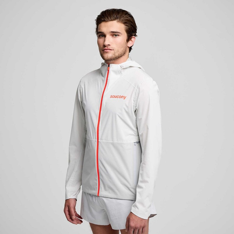 Saucony Runshield Jacket Cloud | 579314-EPZ