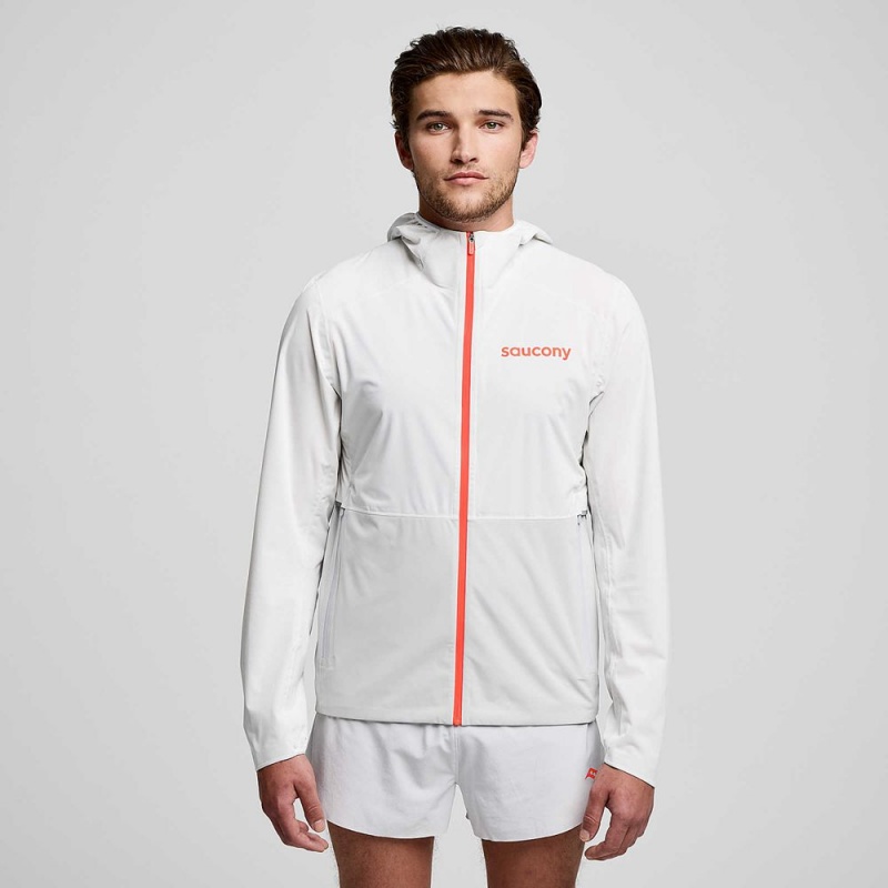 Saucony Runshield Jacket Cloud | 579314-EPZ