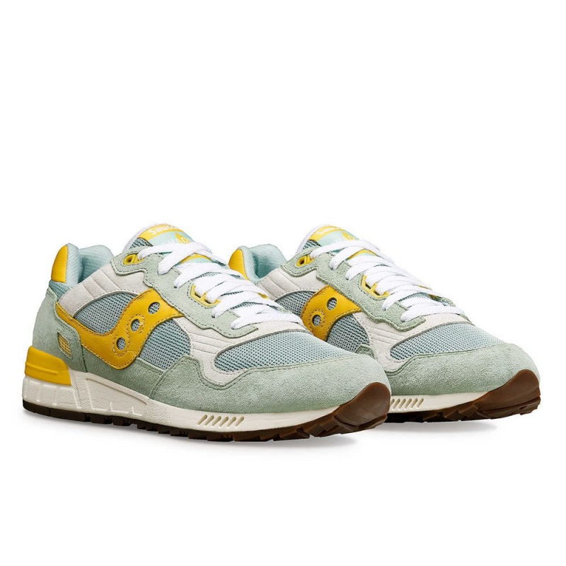 Saucony Shadow 5000 Mint/Yellow | 392476-HUQ