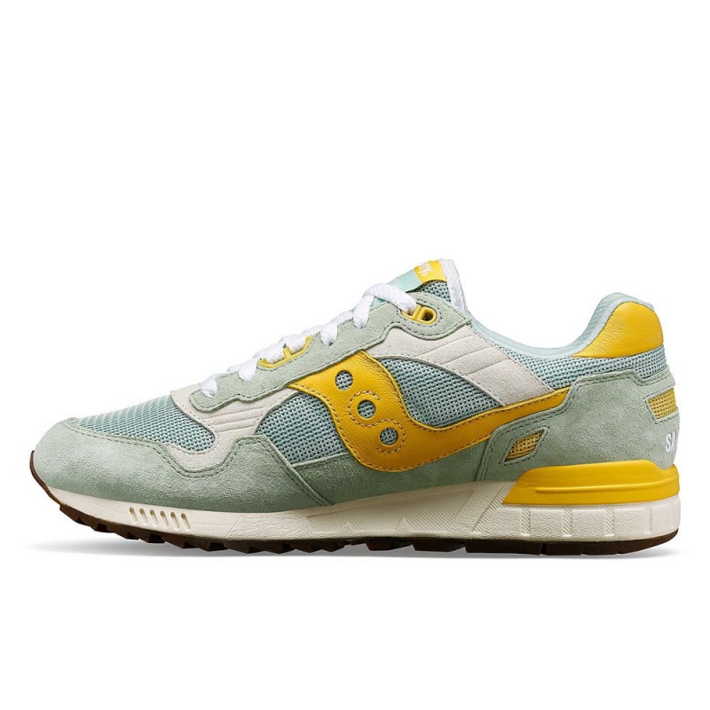 Saucony Shadow 5000 Mint/Yellow | 392476-HUQ