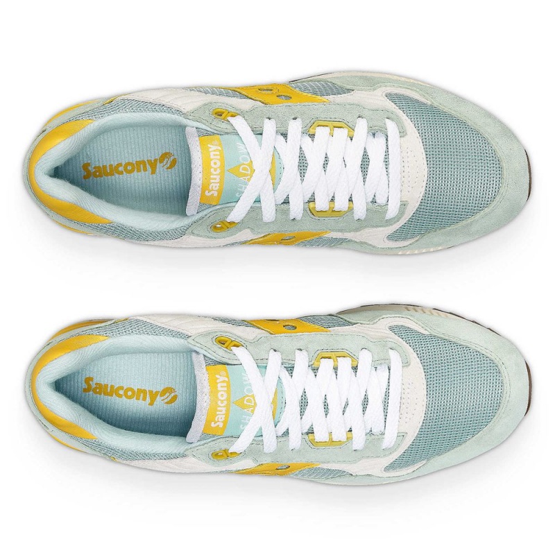 Saucony Shadow 5000 Mint/Yellow | 392476-HUQ