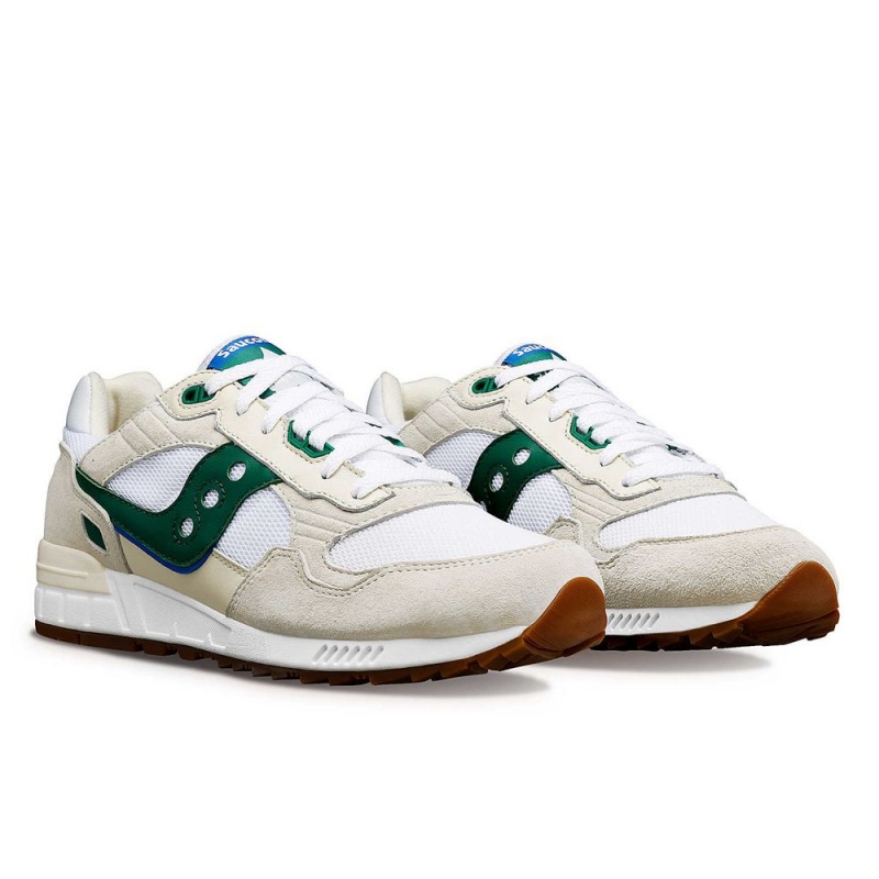 Saucony Shadow 5000 Premium Ivy Prep White/Green | 458290-EBR