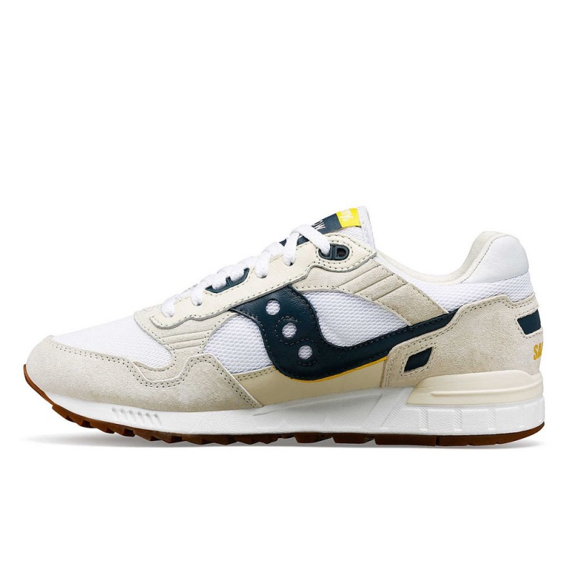 Saucony Shadow 5000 Premium Ivy Prep White/Navy | 873960-IAW