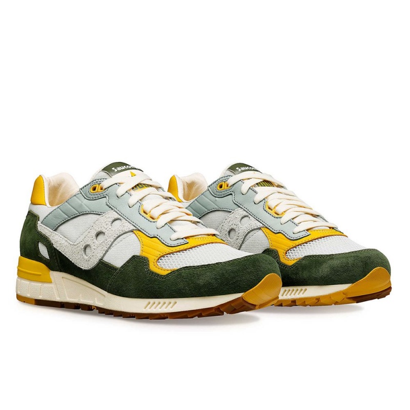 Saucony Shadow 5000 Premium Light Grey/Green | 913087-COU