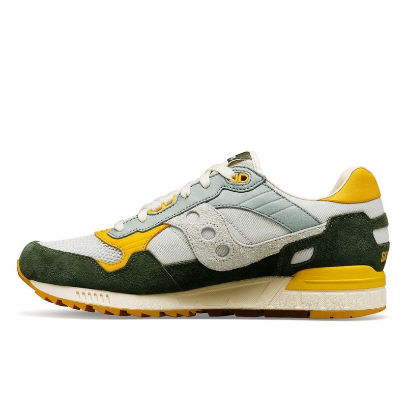 Saucony Shadow 5000 Premium Light Grey/Green | 913087-COU