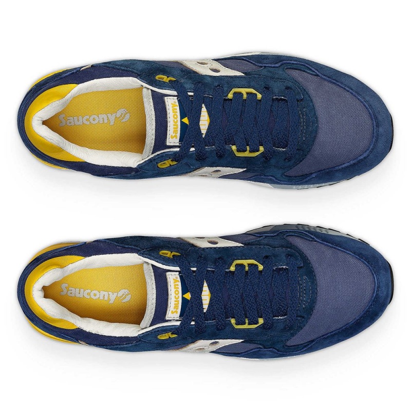 Saucony Shadow 5000 Stonewash Blue/Yellow | 193624-VPN