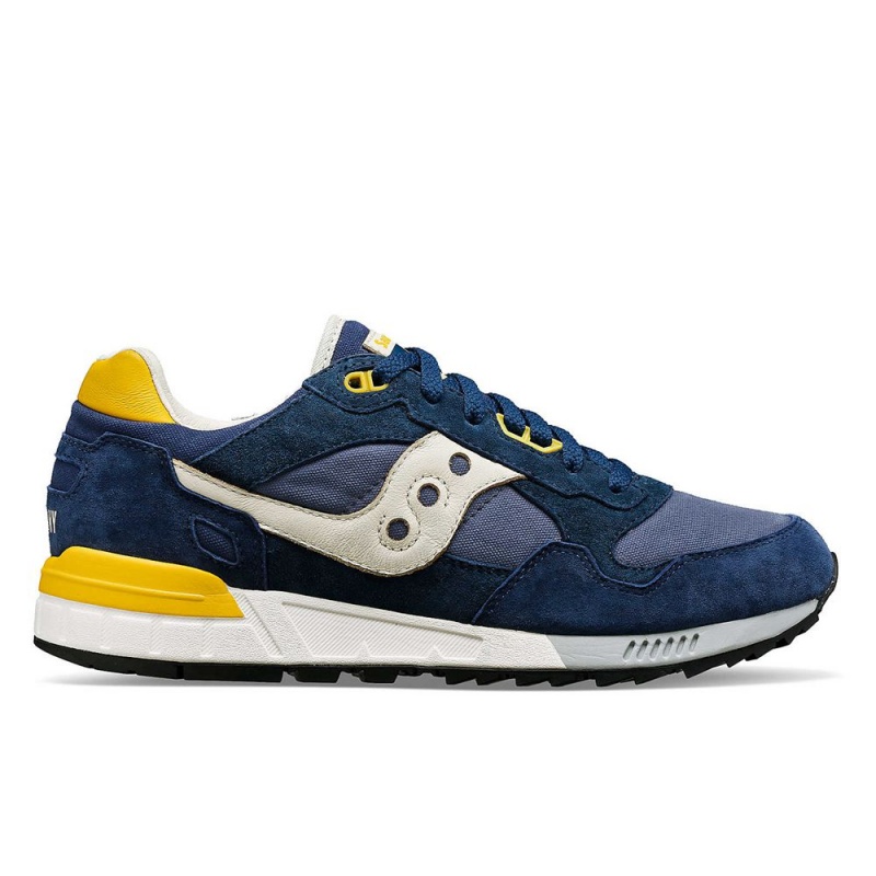 Saucony Shadow 5000 Stonewash Blue/Yellow | 193624-VPN