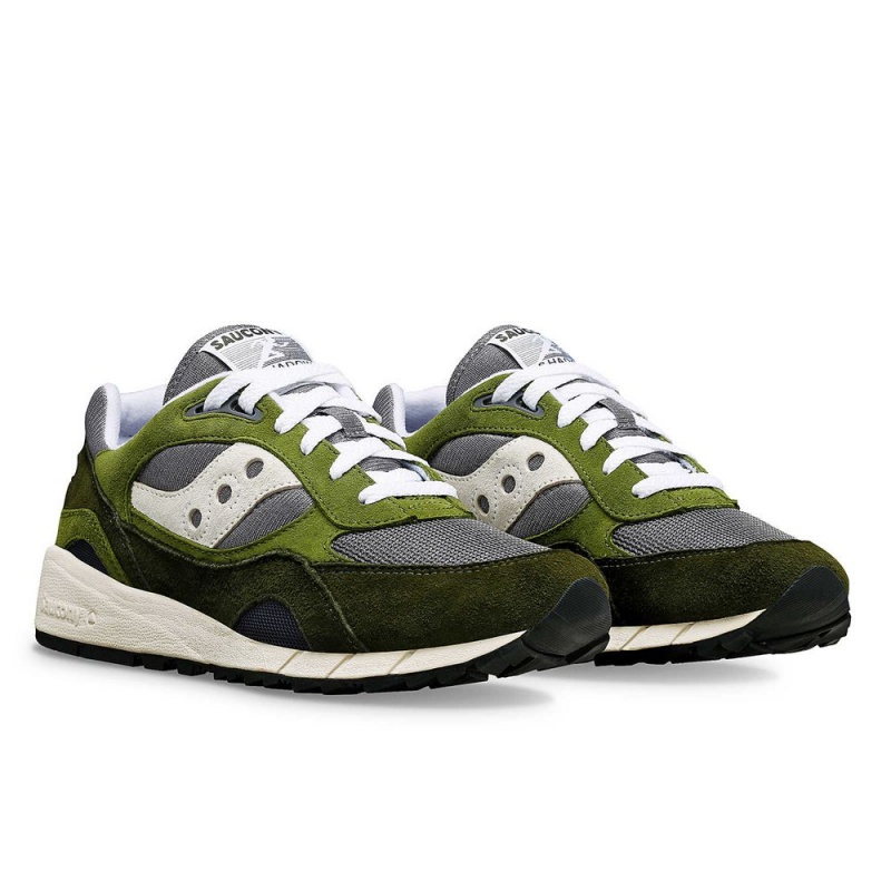 Saucony Shadow 6000 Grey/Forest | 315026-ZBR