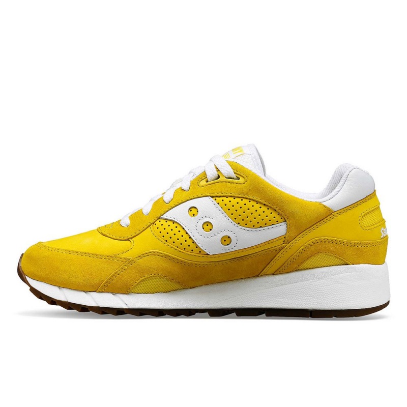 Saucony Shadow 6000 Ivy Prep Yellow/White | 780562-WDP