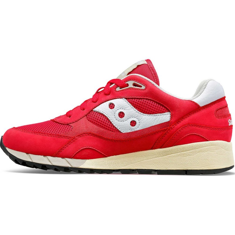 Saucony Shadow 6000 Premium Red/White | 085691-TVD