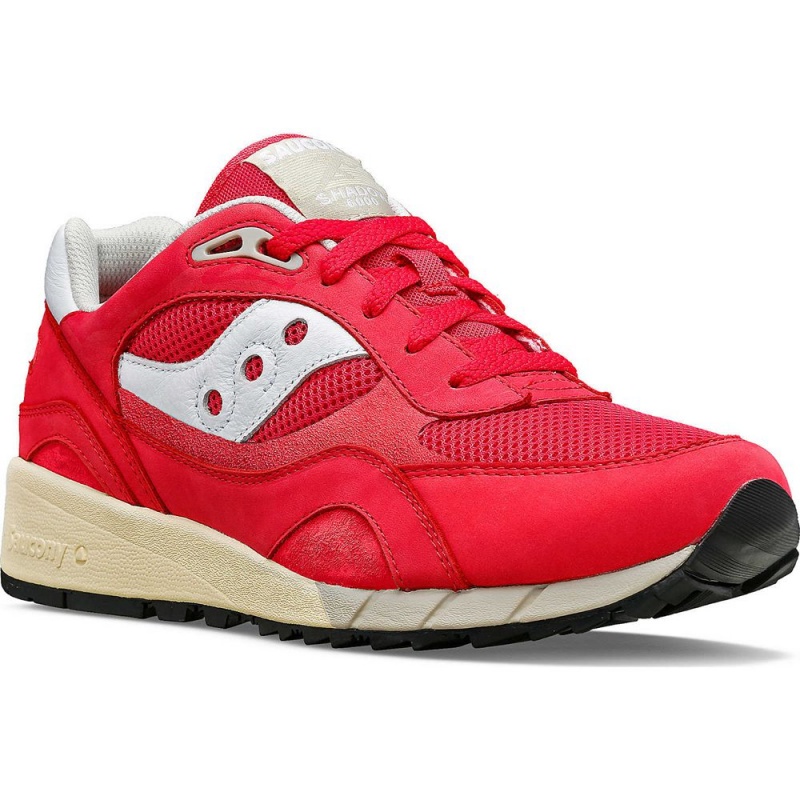 Saucony Shadow 6000 Premium Red/White | 780365-GRU