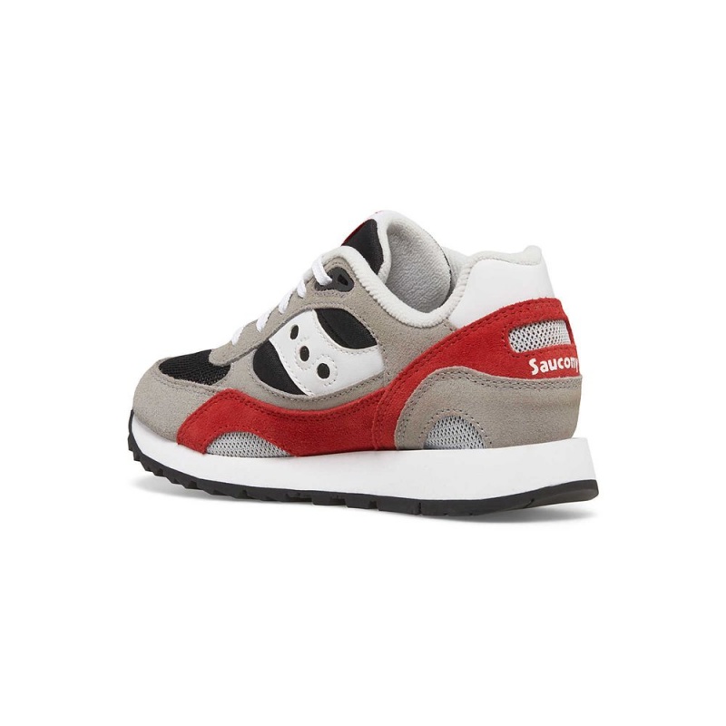 Saucony Shadow 6000 Sneaker Grey/Black/Red | 926587-ZMC