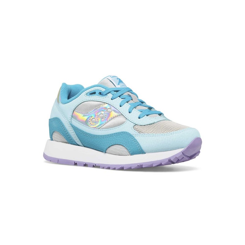 Saucony Shadow 6000 Sneaker Turq/Grey | 418756-INY