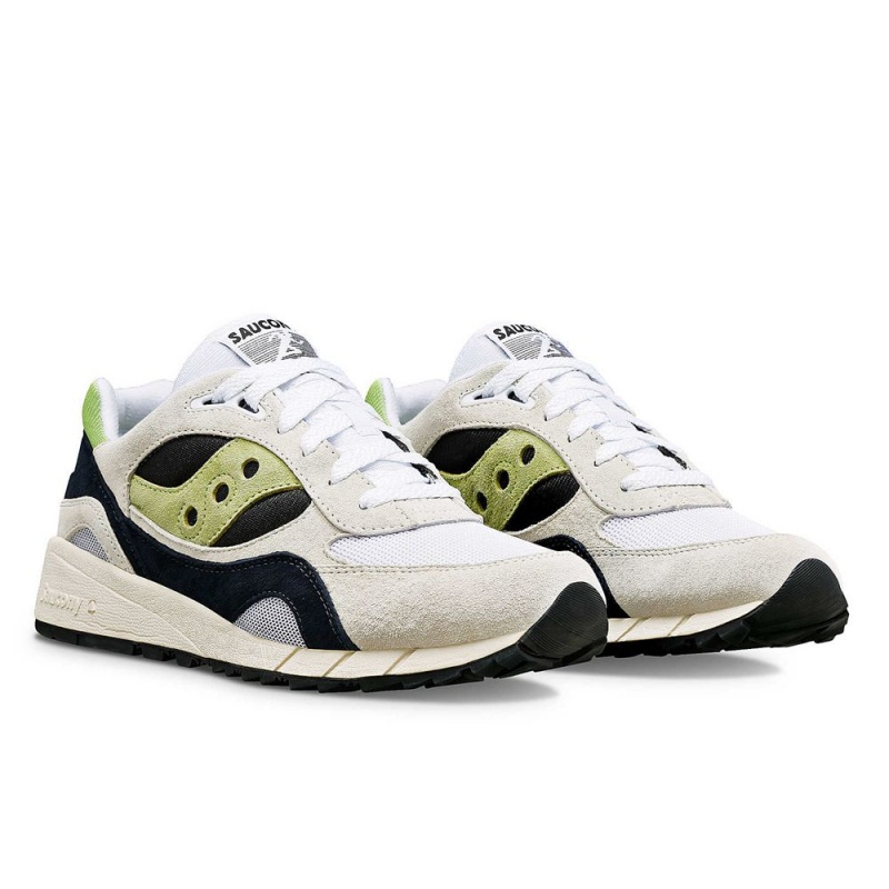 Saucony Shadow 6000 White/Green | 259183-QTZ