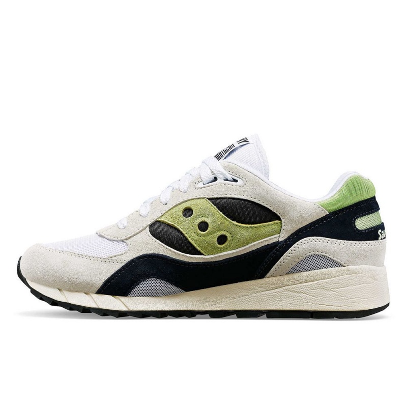 Saucony Shadow 6000 White/Green | 259183-QTZ