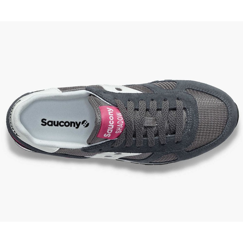 Saucony Shadow Original Dark Grey/Red | 835701-PEV