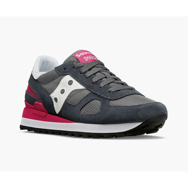 Saucony Shadow Original Dark Grey/Red | 835701-PEV