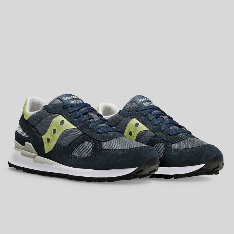 Saucony Shadow Original Navy/Lime | 673029-RQK