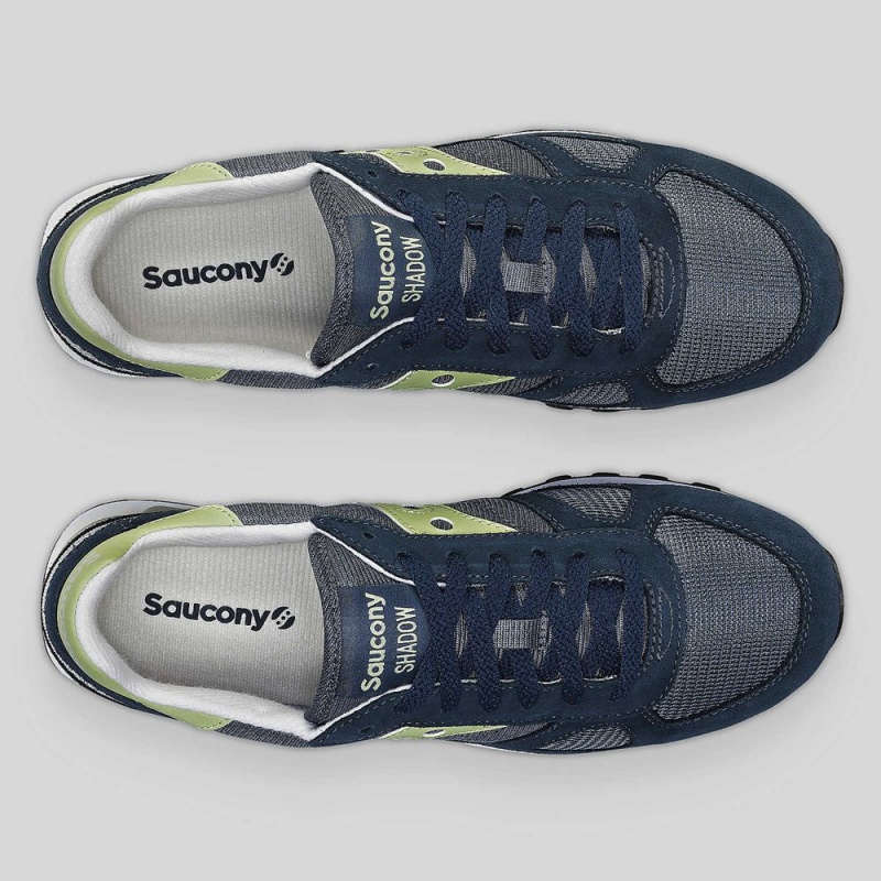 Saucony Shadow Original Navy/Lime | 673029-RQK