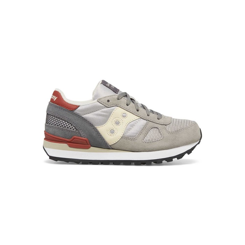 Saucony Shadow Original Sneaker Grey/Blue/Red | 317590-OBU