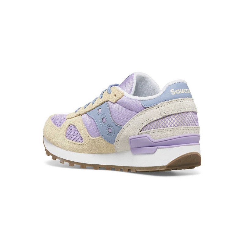 Saucony Shadow Original Sneaker Yellow/Purple/Blue | 206785-BIX